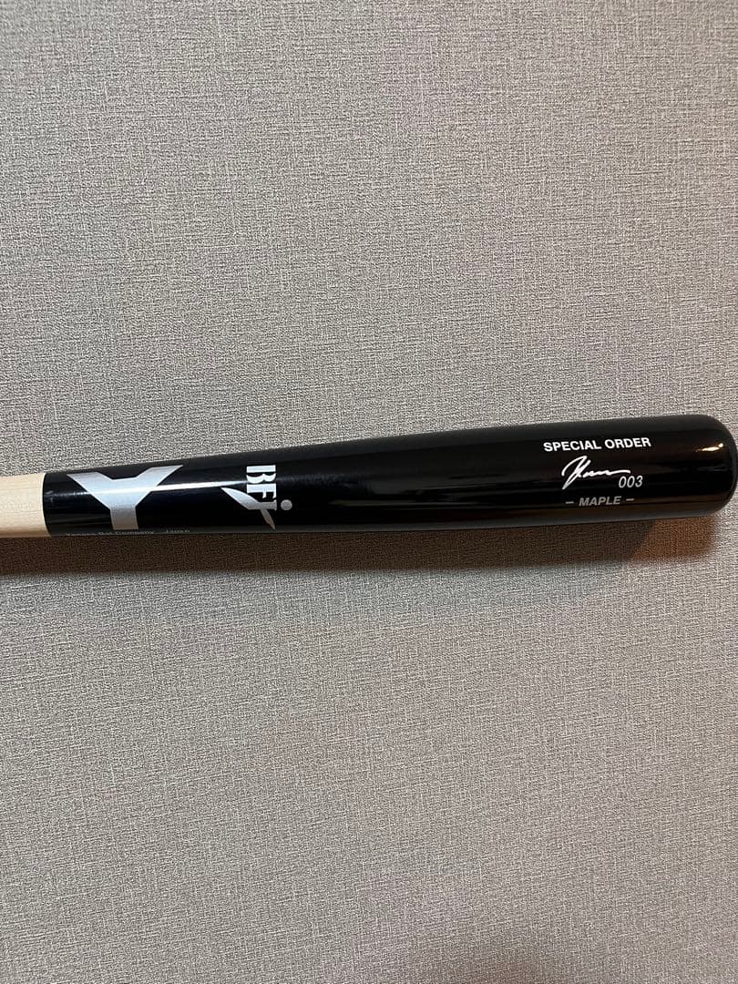 道*夫様 ヤナセ 硬式木製バット 85cm 880g 新品未使用 クリ抜き無し