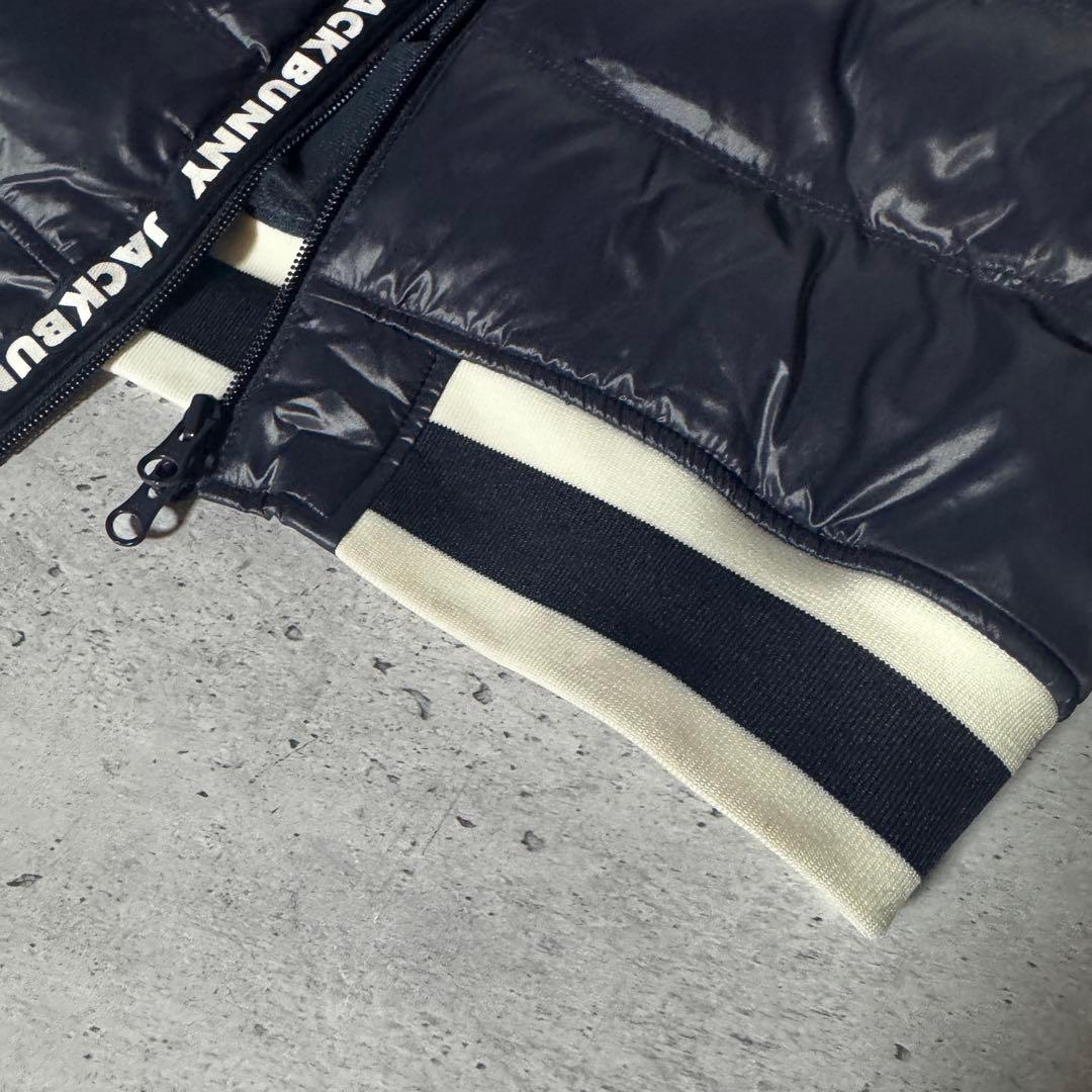 ジャックバニー　サイズ5 ダウンベスト　ネイビー　美品　紺色　ゴルフウェア