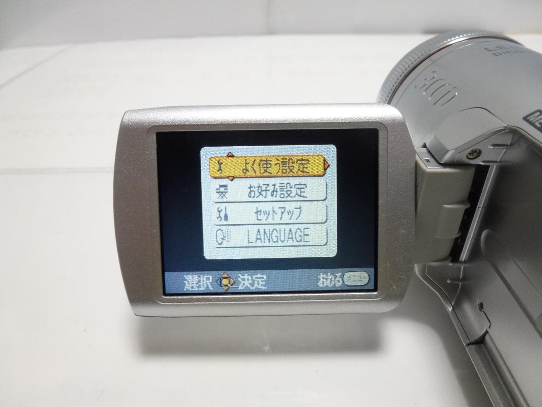 大人気　動作品　Mini DV　パナソニックビデオカメラ　NV-GS250