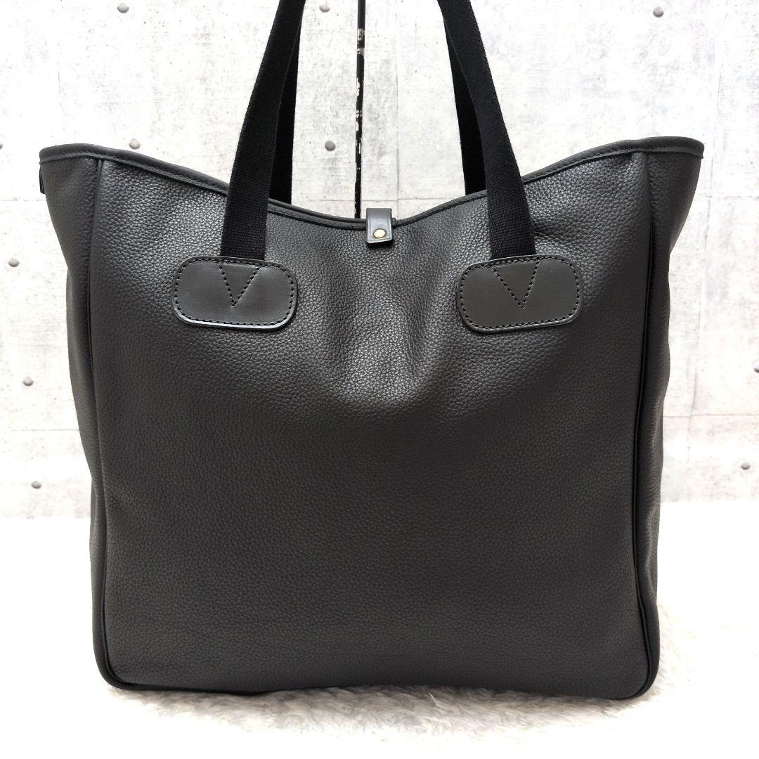 【現行 極美品】ブレディー　レザー　スモールキャリーオール　トートバッグ　黒