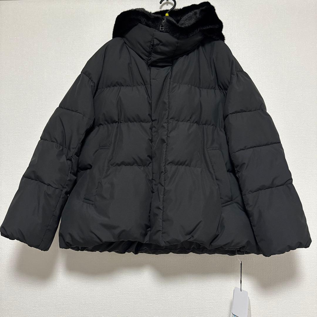 Arpege story ファーフード付きMINOTECH中綿コート