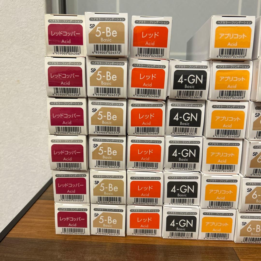 最終値下げ！メロスヘアーカラーファンデーション まとめ売り 61本