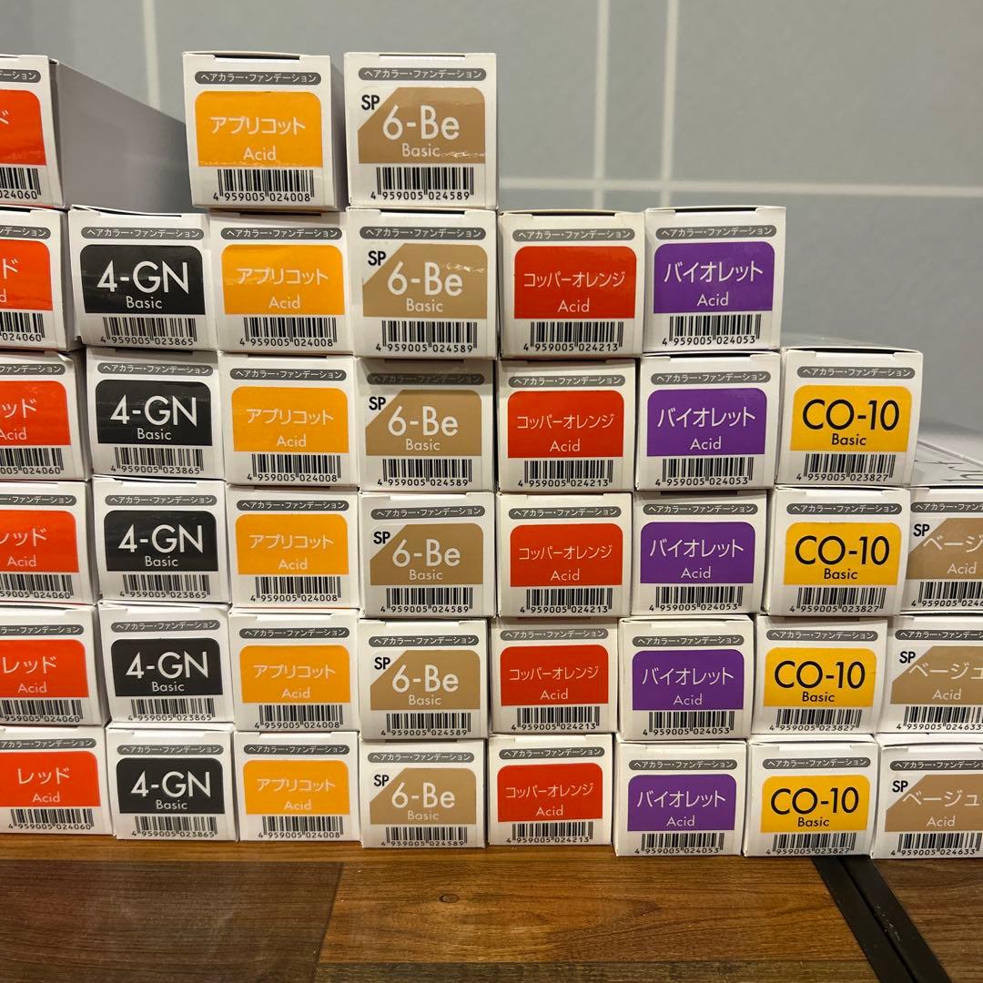 最終値下げ！メロスヘアーカラーファンデーション まとめ売り 61本