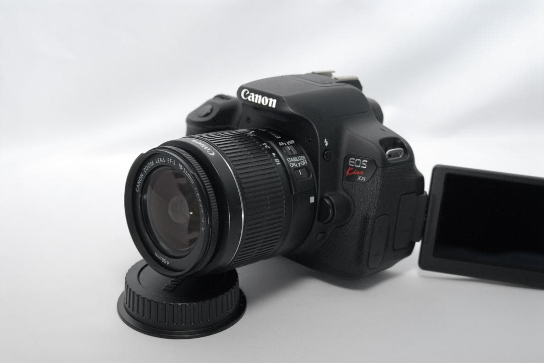 キャノン Kiss X7i☆手振れ補正レンズISⅡ☆一眼レフカメラ☆