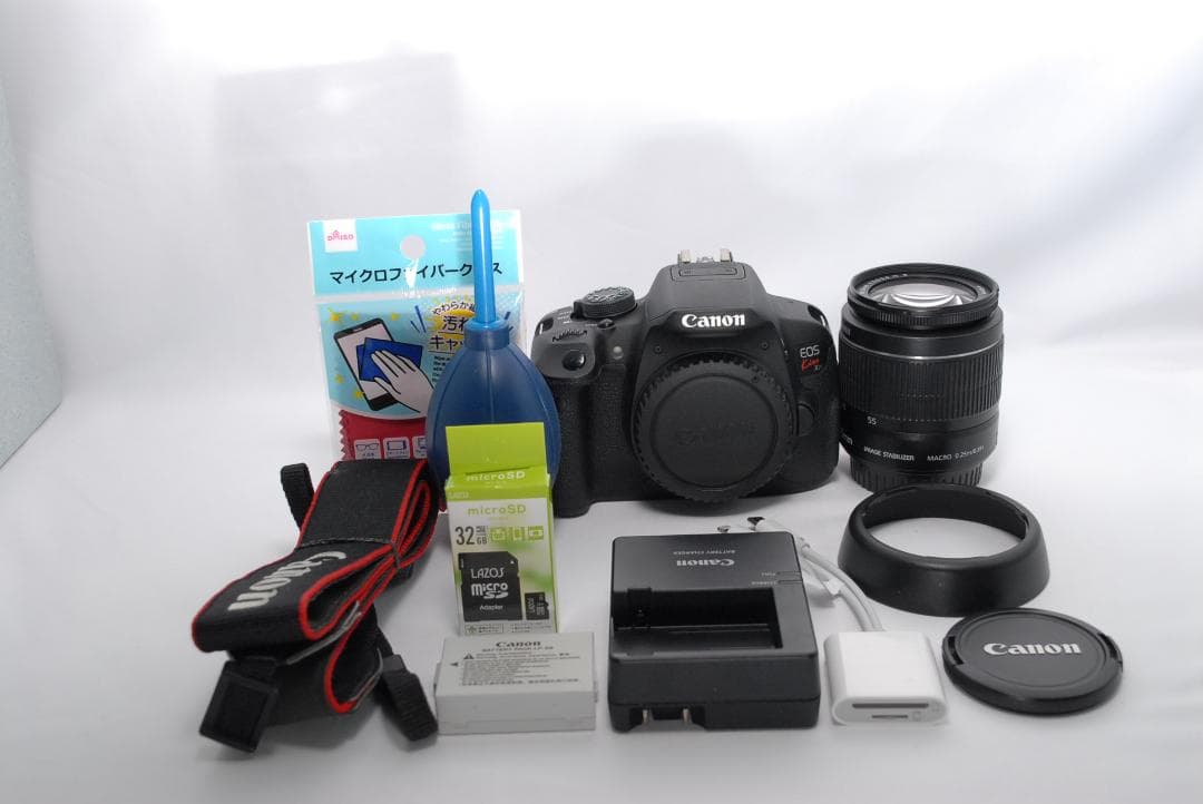 キャノン Kiss X7i☆手振れ補正レンズISⅡ☆一眼レフカメラ☆