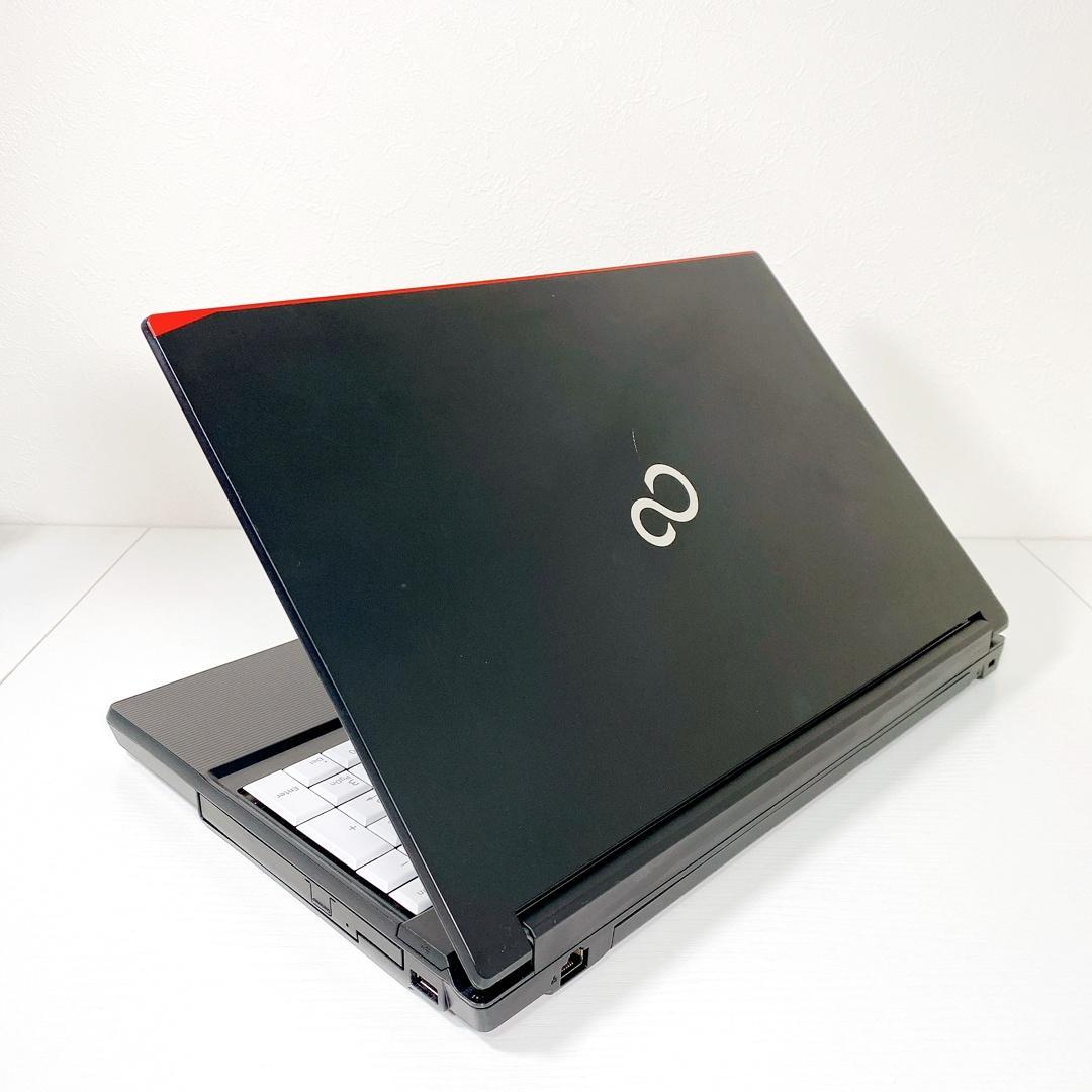 すぐに使える✨事務作業OK✨Core i5✨SSD✨富士通ノートパソコン✨08