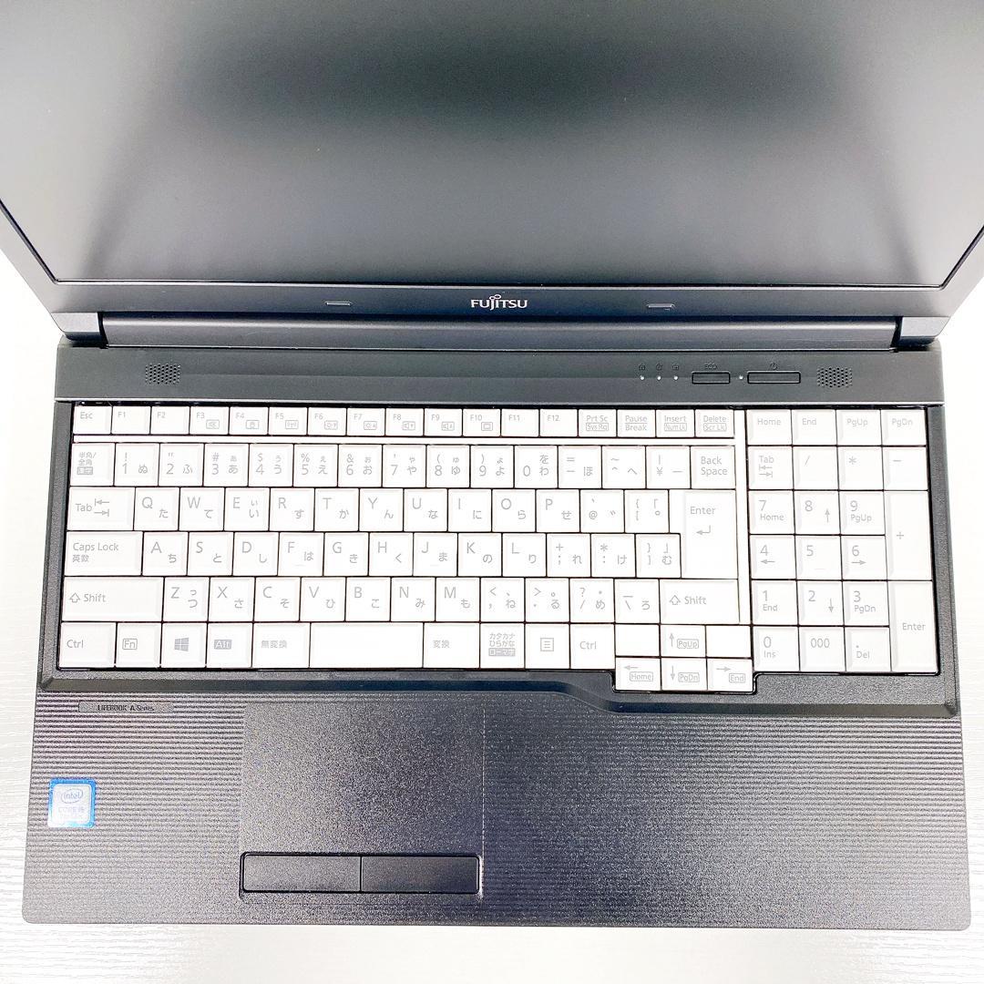 すぐに使える✨事務作業OK✨Core i5✨SSD✨富士通ノートパソコン✨08