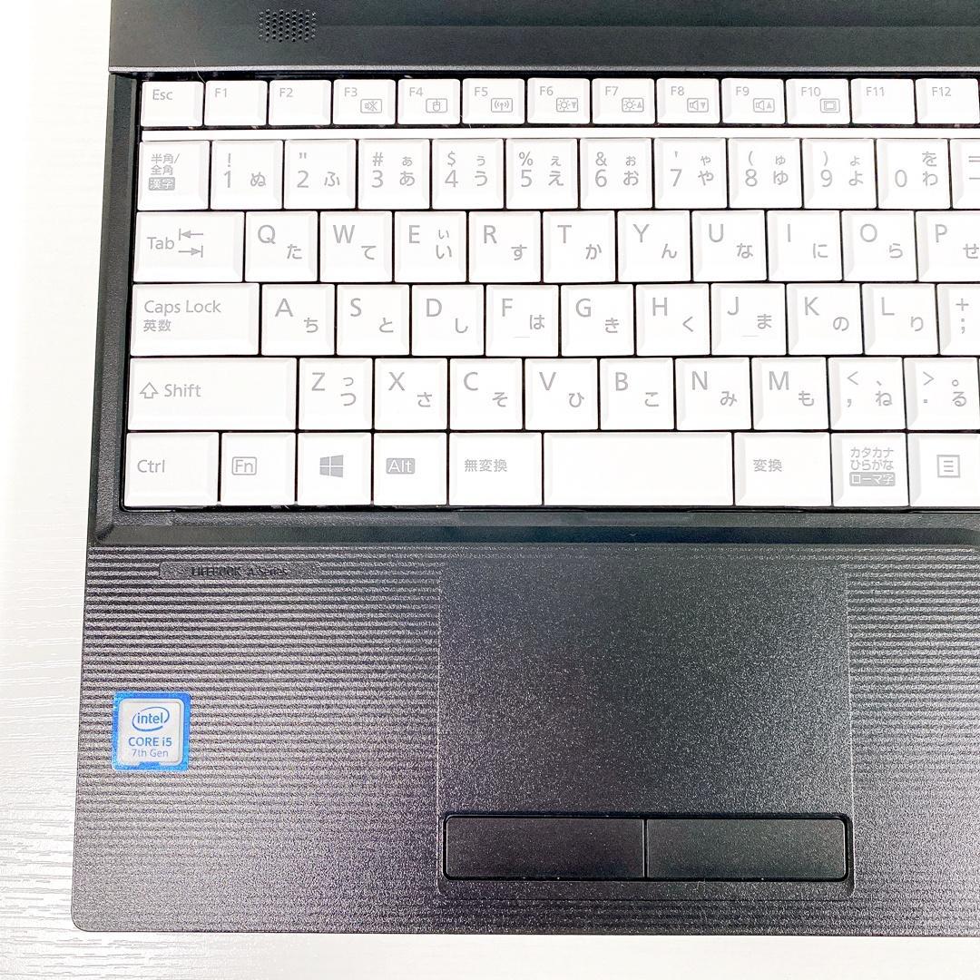 すぐに使える✨事務作業OK✨Core i5✨SSD✨富士通ノートパソコン✨08
