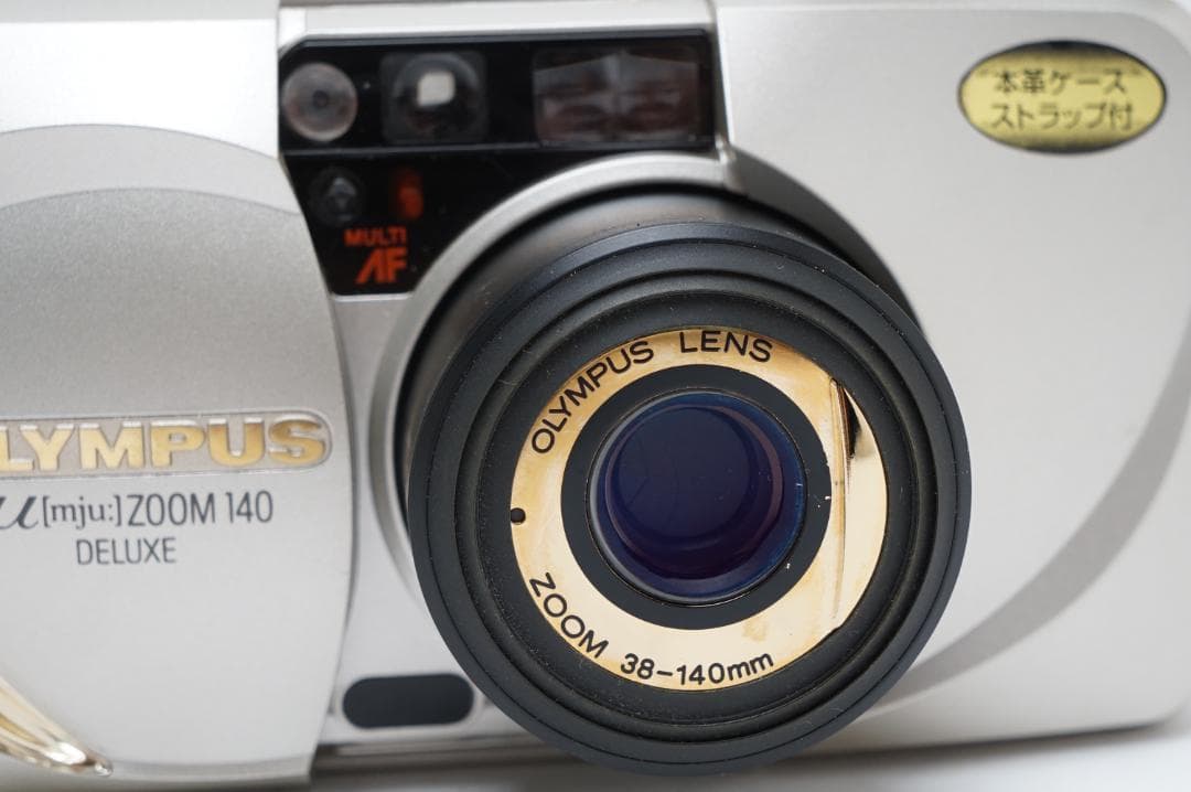 ＜動作美品＞Olympus μ mju ZOOM 140 DELUXE