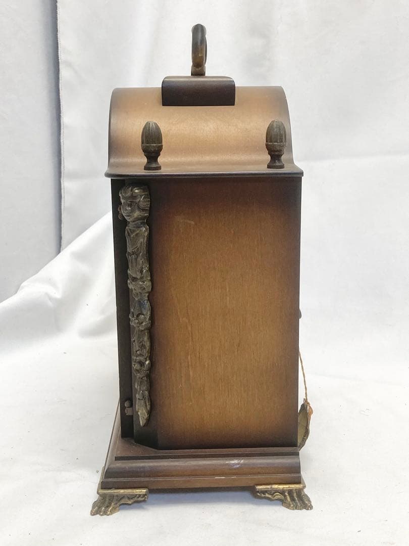 Hermle ヘルムレ ゼンマイ式置き時計 アンティーク時計 ドイツ製