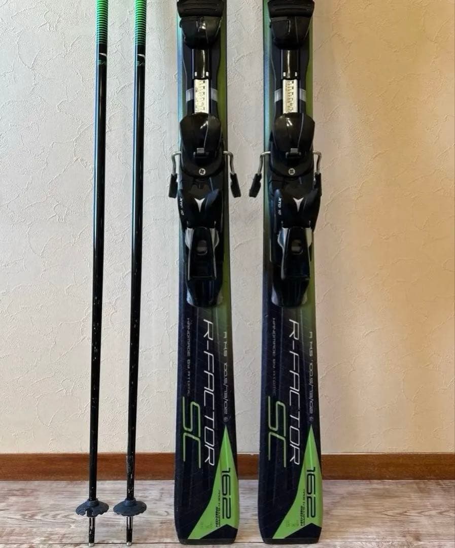 ◾️カービングスキーセット　板162㎝　ブーツ 27㎝　男性用　メンズ用