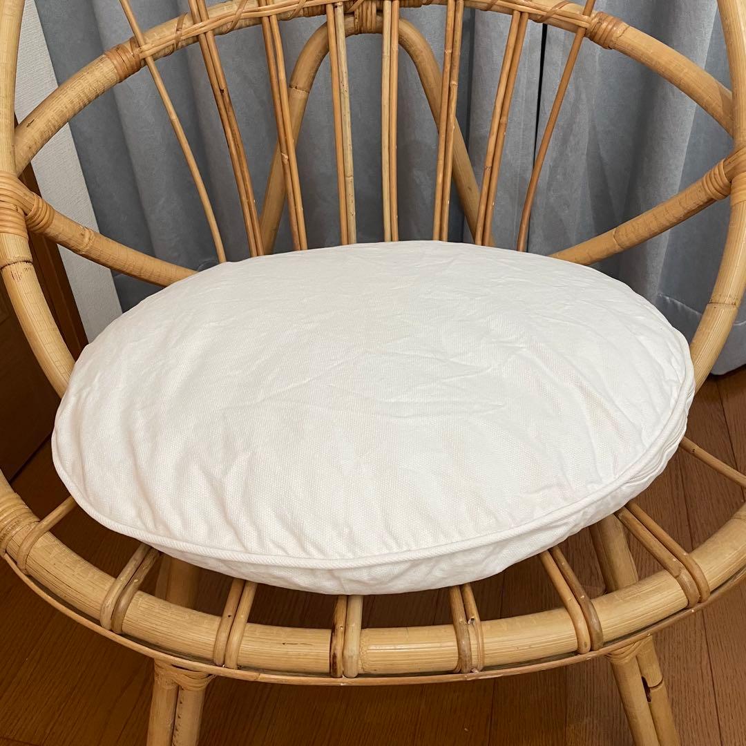 【値下げしました】unico ラタンチェアCAGE（カージュ） ソファ