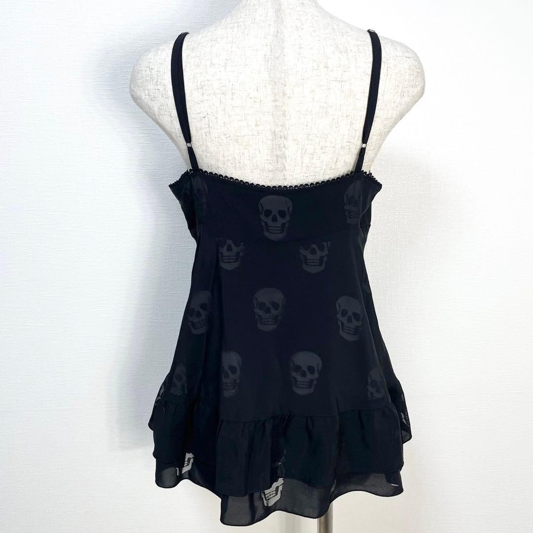 y2k✨️ 00s HYSTERIC GLAMOUR スカル シアー キャミソール