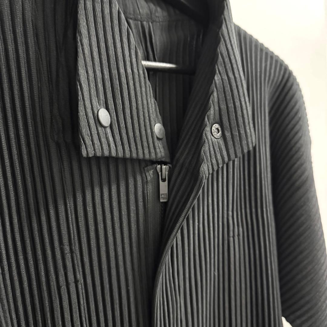 HOMME PLISSE PLEATS BOTTOMS ジャンプスーツ黒