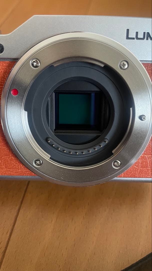 Panasonic LUMIX G DC-GF10W ミラーレスカメラ　オレンジ