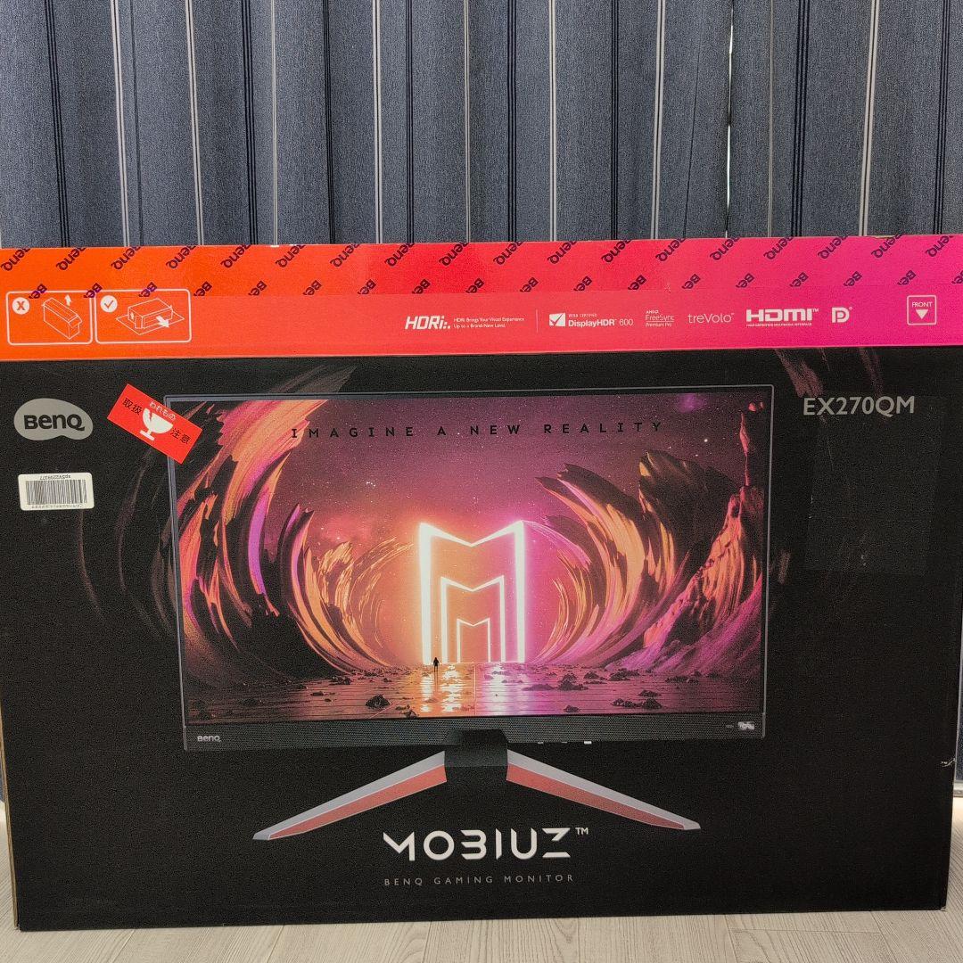 ディスプレイ・モニター本体 benq mobiuz ex270qm