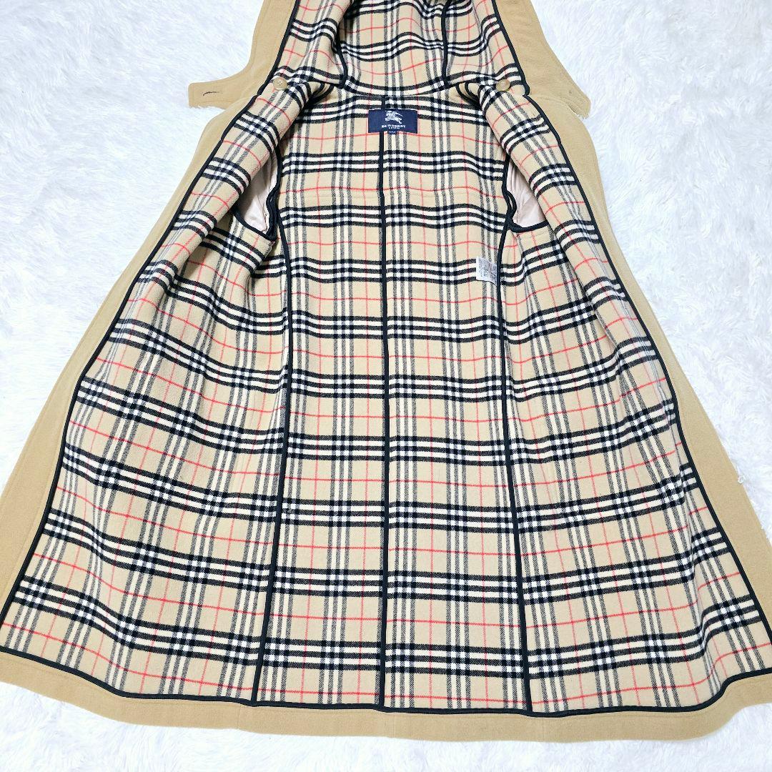 バーバリー ロンドン ノバチェック ダッフルコート ベージュ