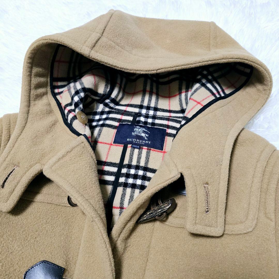 バーバリー ロンドン ノバチェック ダッフルコート ベージュ