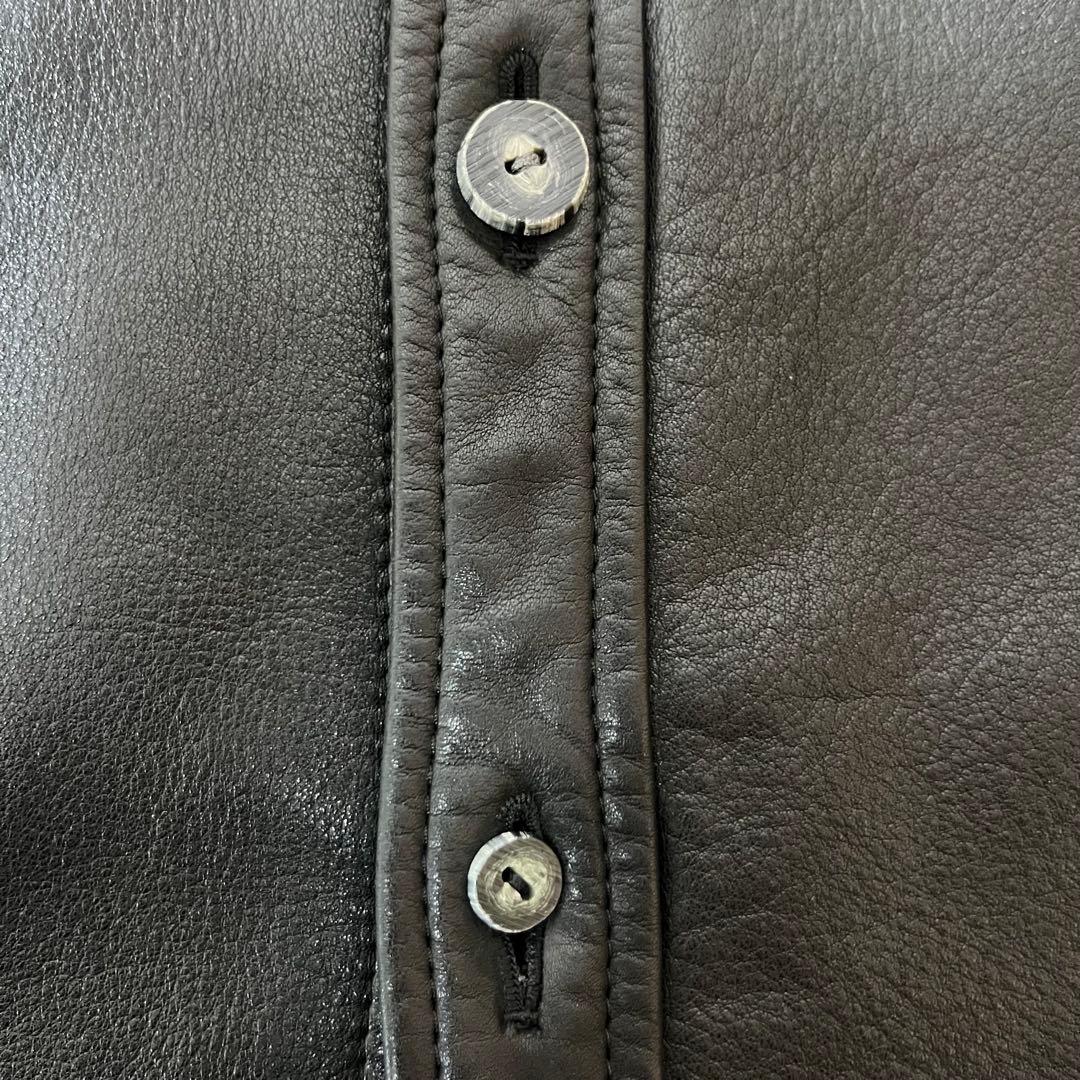 レッドムーン Number One Leathers レザージャケット 36 黒