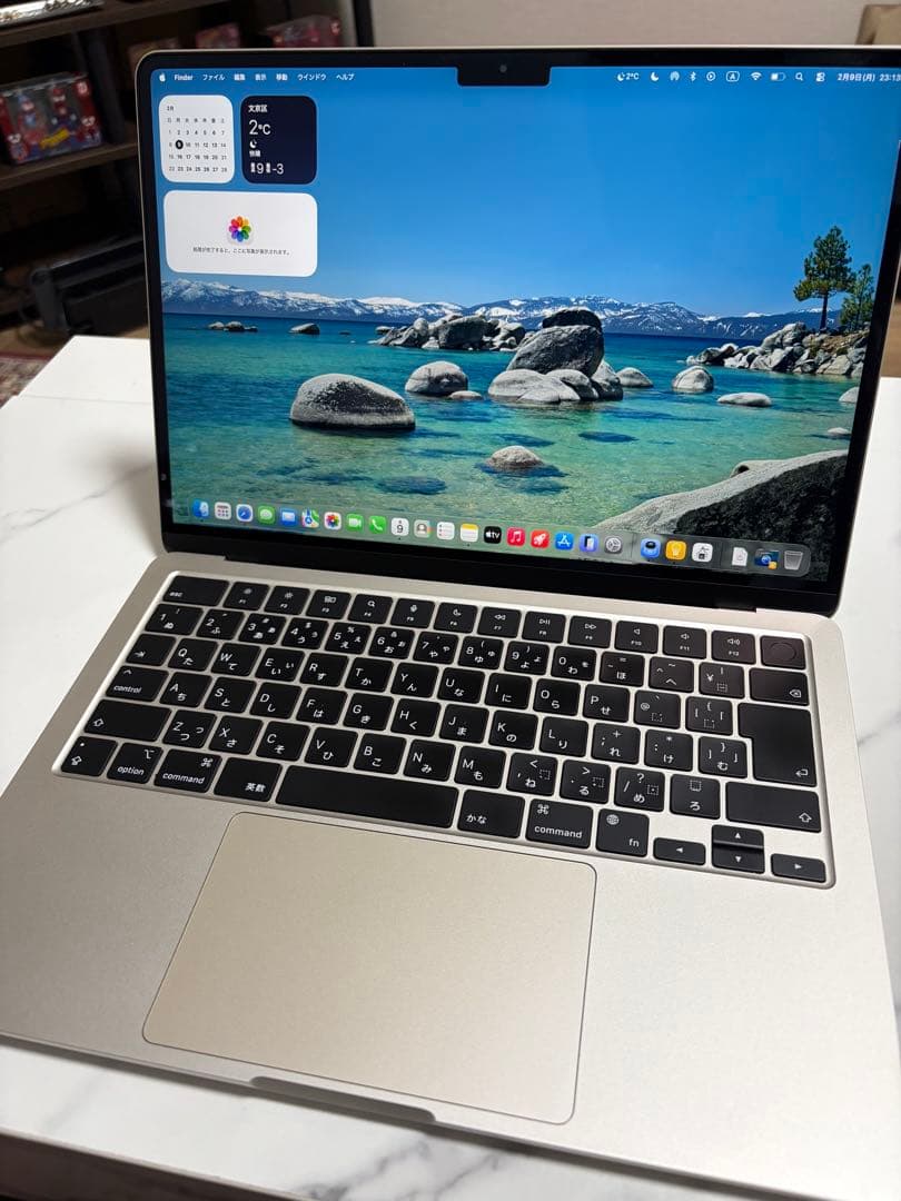 早い者勝ち！MacBook Air M2 8G/256GB 最大充電容量100%