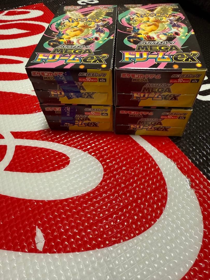 ポケモンカードゲーム メガドリームEX 4Box