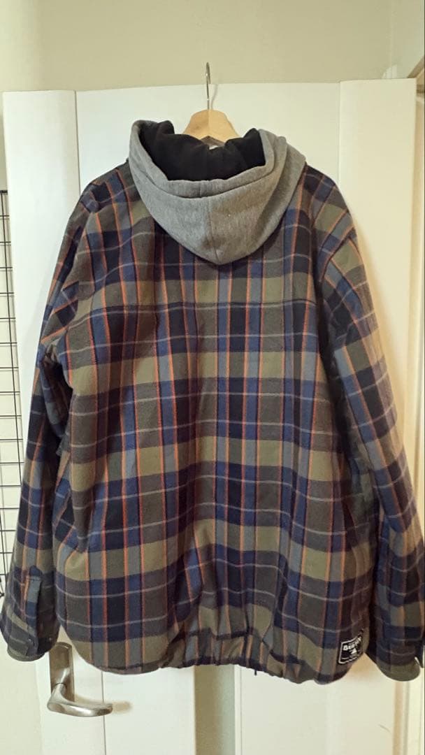 BURTON スノーボードウェア XL チェック柄