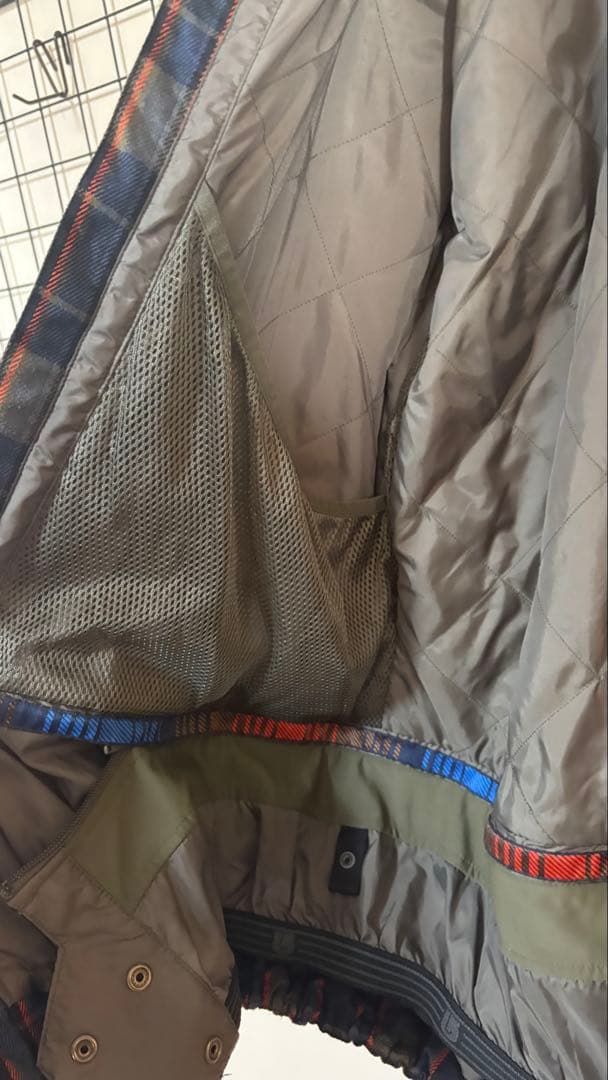 BURTON スノーボードウェア XL チェック柄