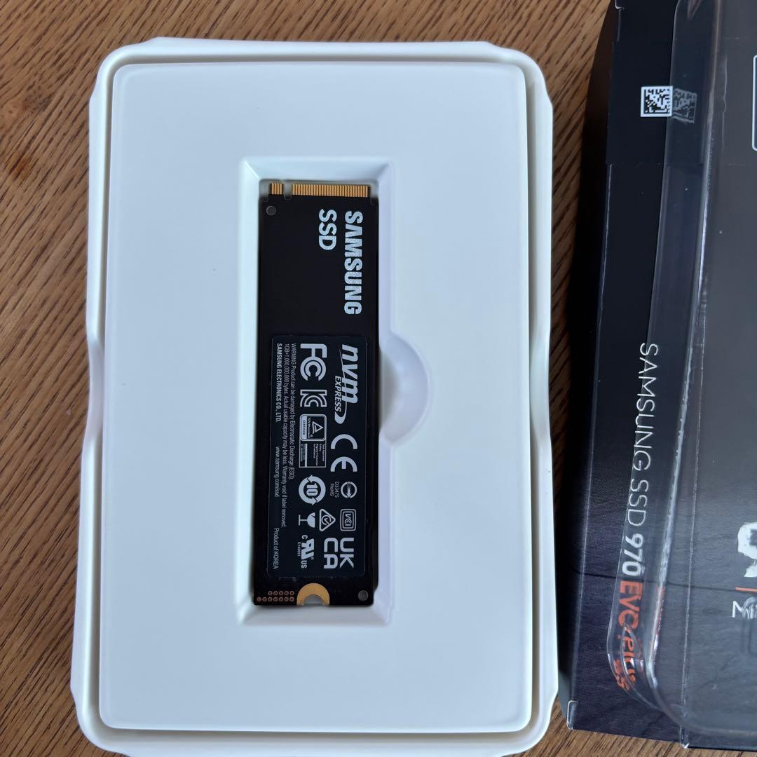 Samsung 970 EVO Plus 1TB PCIe 国内正規保証品