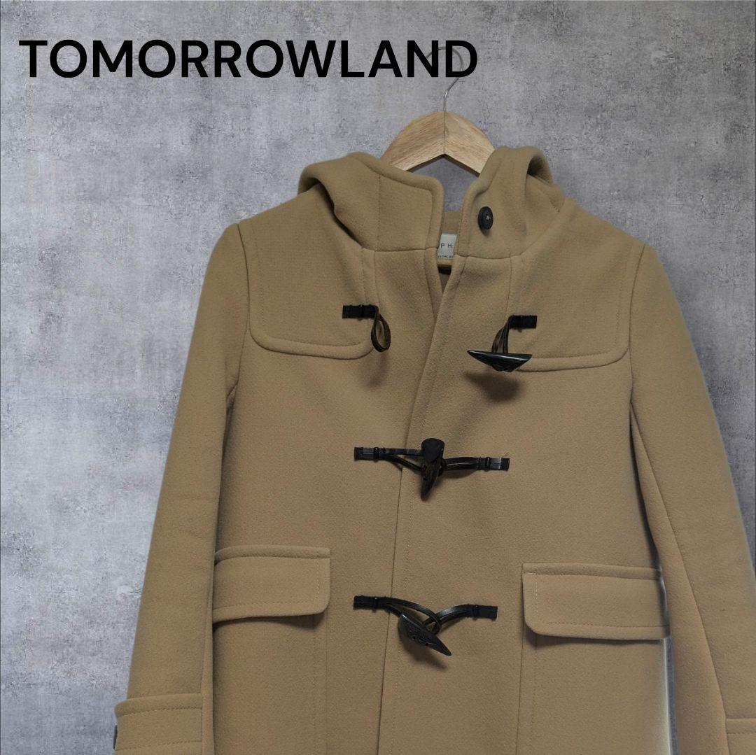TOMORROWLAND　MACPHEE ベージュ ダッフルコート ウール