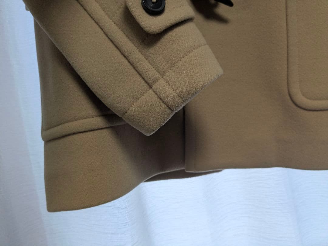 TOMORROWLAND　MACPHEE ベージュ ダッフルコート ウール