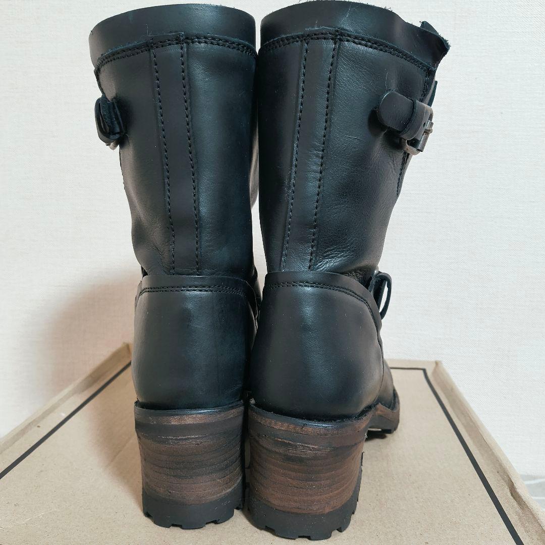 試着のみ ASH ブラック エンジニアブーツ 38