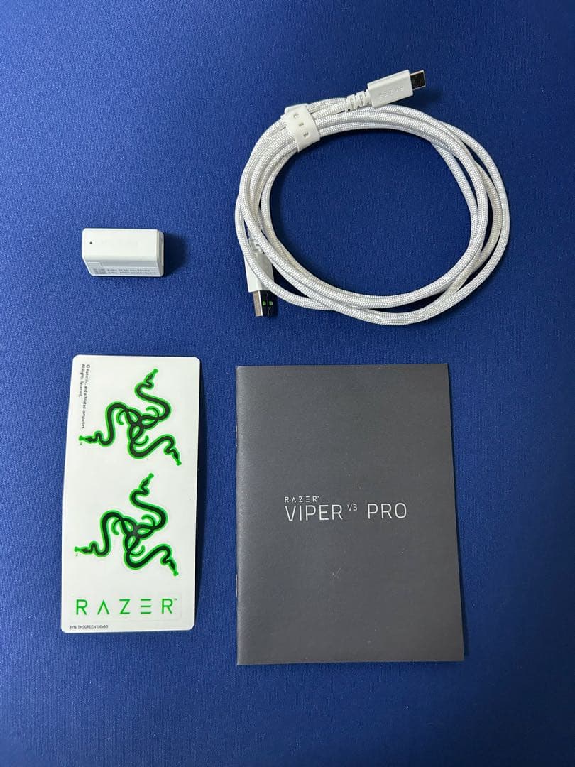 Razer Viper V3 Pro ホワイト 8Kドングル・おまけ付き