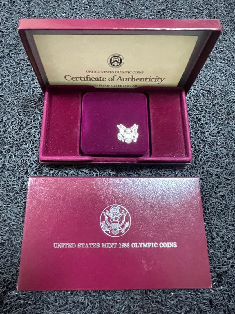 アメリカ合衆国1ドル銀貨アメリカ 1988年1ドル 銀貨 ソウルオリンピック記念