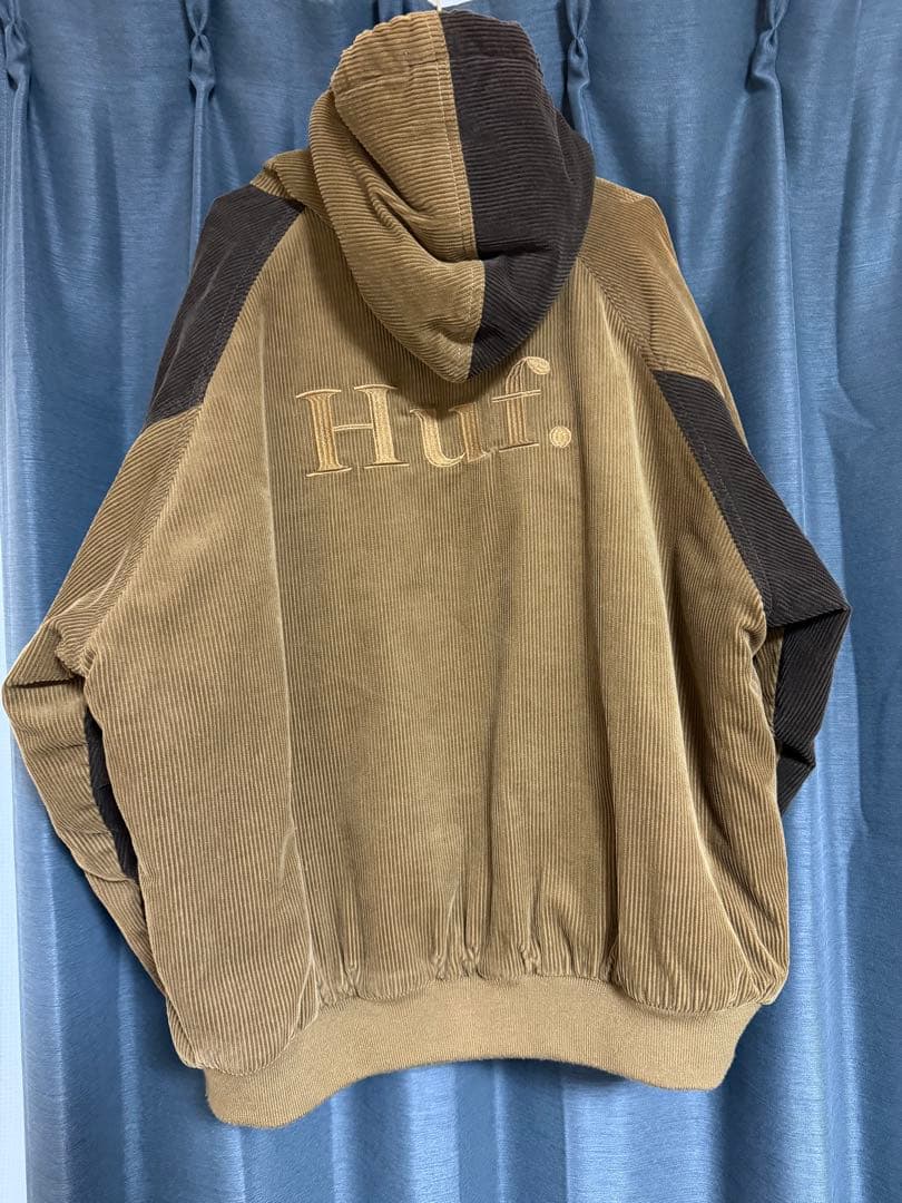 HUF コーデュロイフードジャケット M