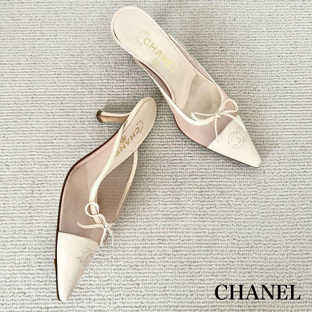 CHANEL シャネル ミュール サンダル 23.5cm