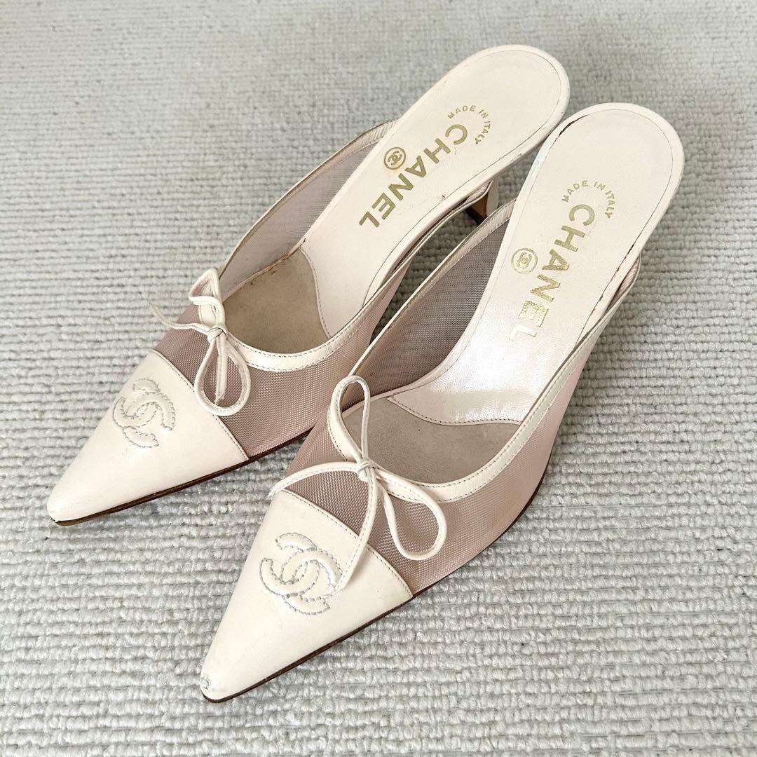 CHANEL シャネル ミュール サンダル 23.5cm