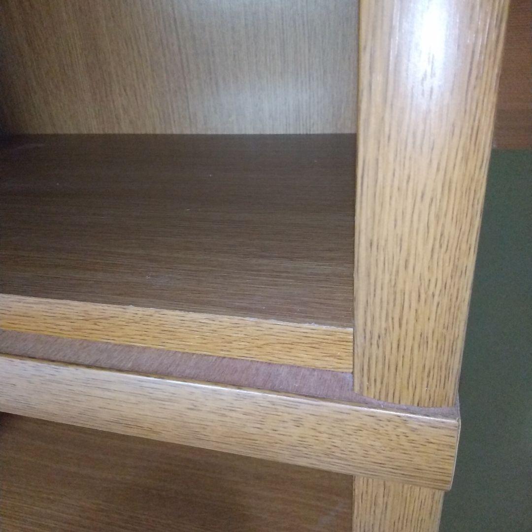 大きい本棚①　木製　ダークブラウン　幅90cm　高224cm　１個　　匿名配送