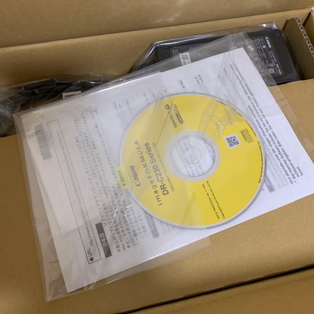 【新品未開封】Canon FORMULA DR-C230 ドキュメントスキャナー