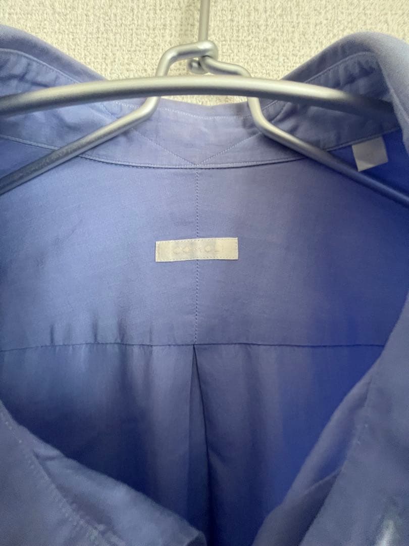 COMOLI コモリシャツ Sax Blue サイズ【3】 20SS