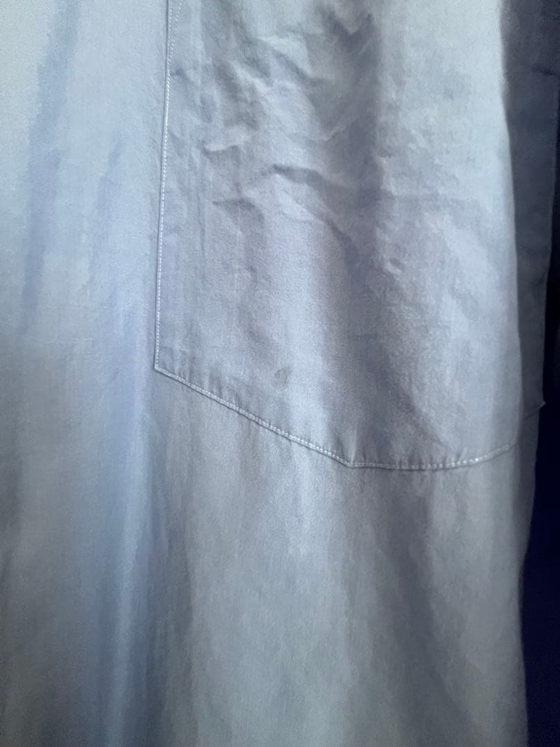 COMOLI コモリシャツ Sax Blue サイズ【3】 20SS