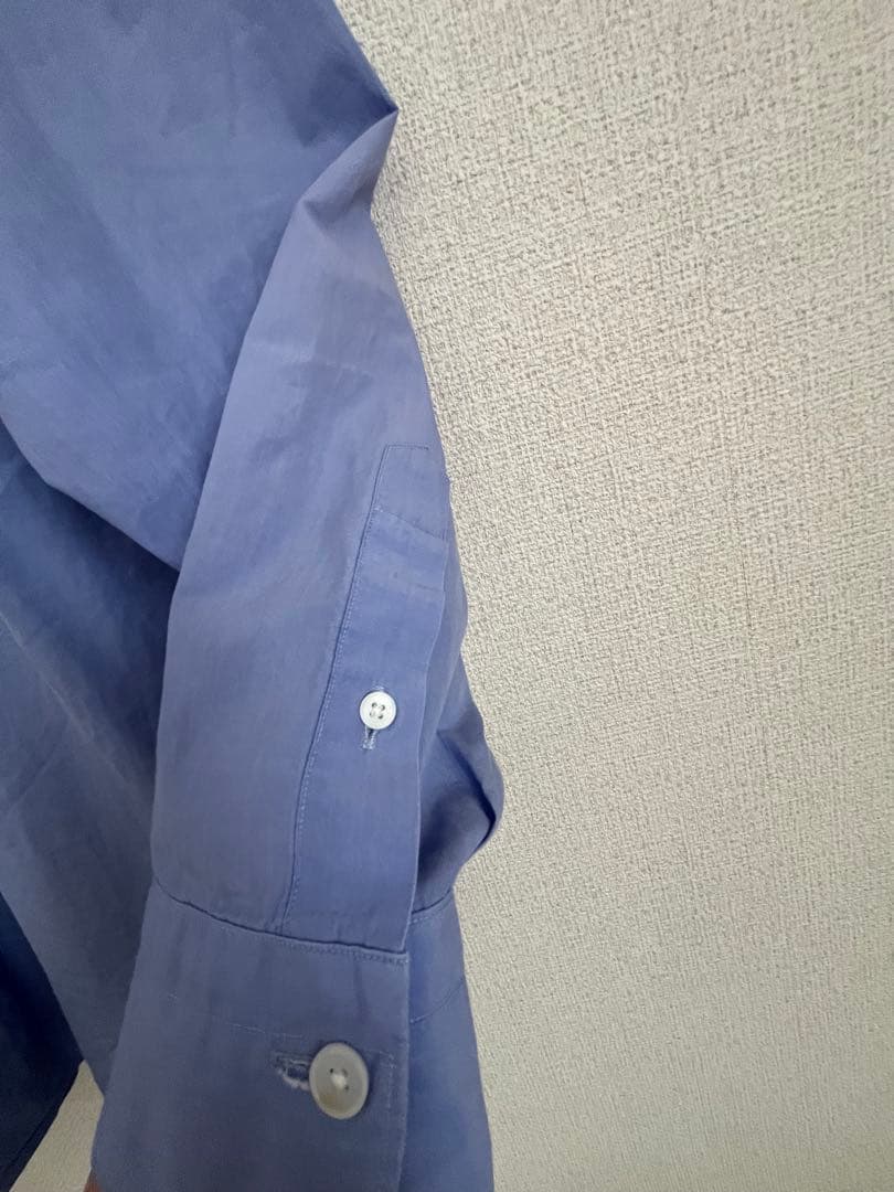 COMOLI コモリシャツ Sax Blue サイズ【3】 20SS