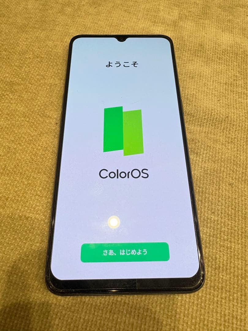 【動作確認済】OPPO A73 SIMフリー ネイビー 美品 付属品付き