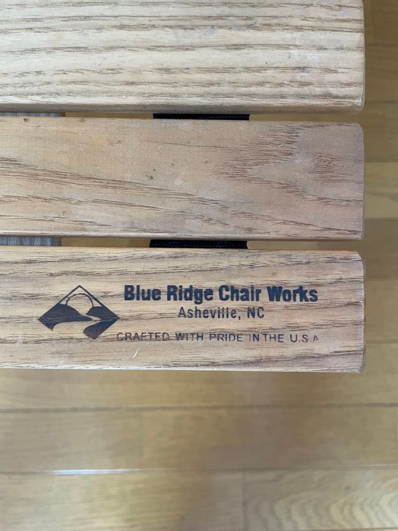 希少‼️旧ロゴBLUE RIDGE CHAIR WORKS！