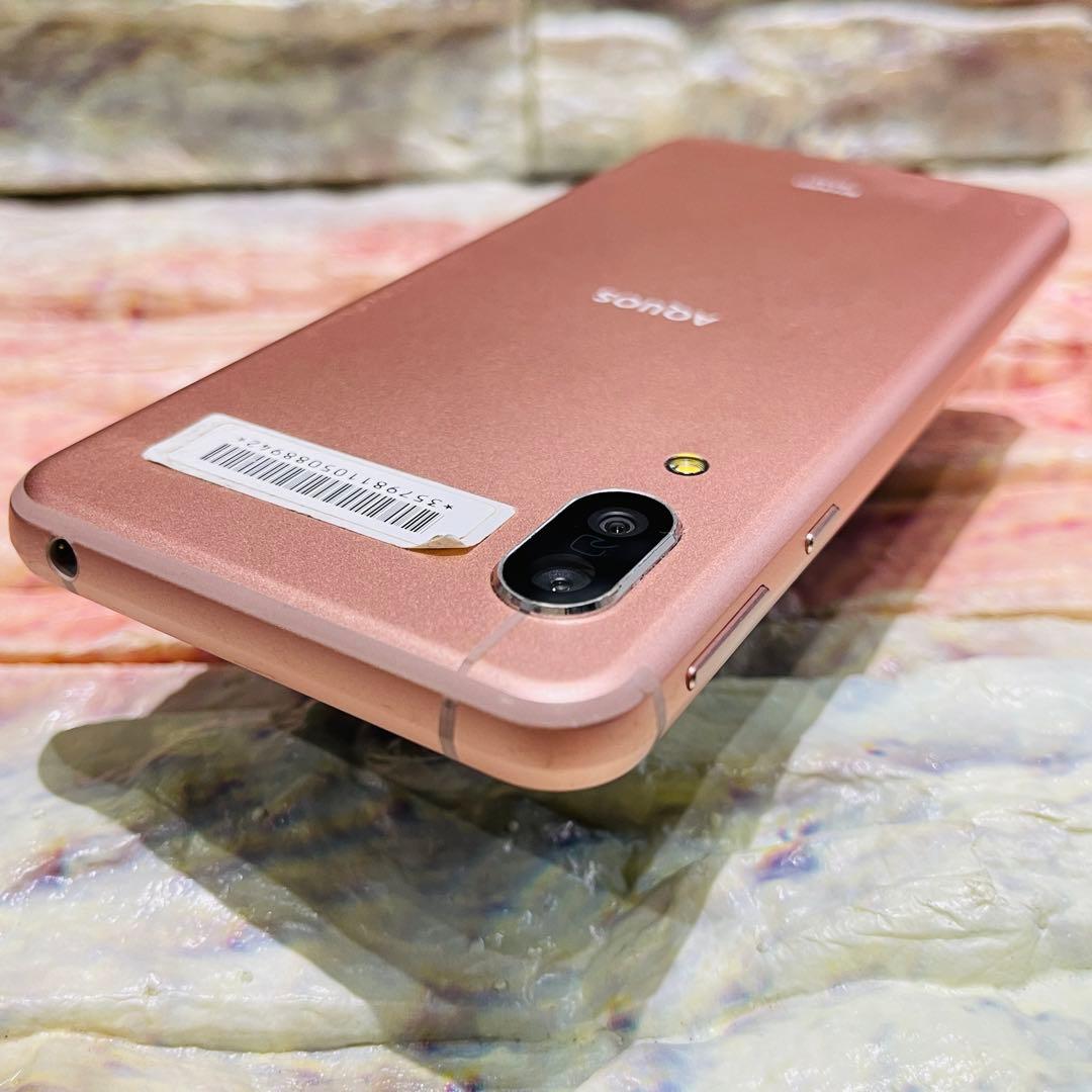 SIMフリー AQUOS sense3 64GB ライトカッパー 電池良好