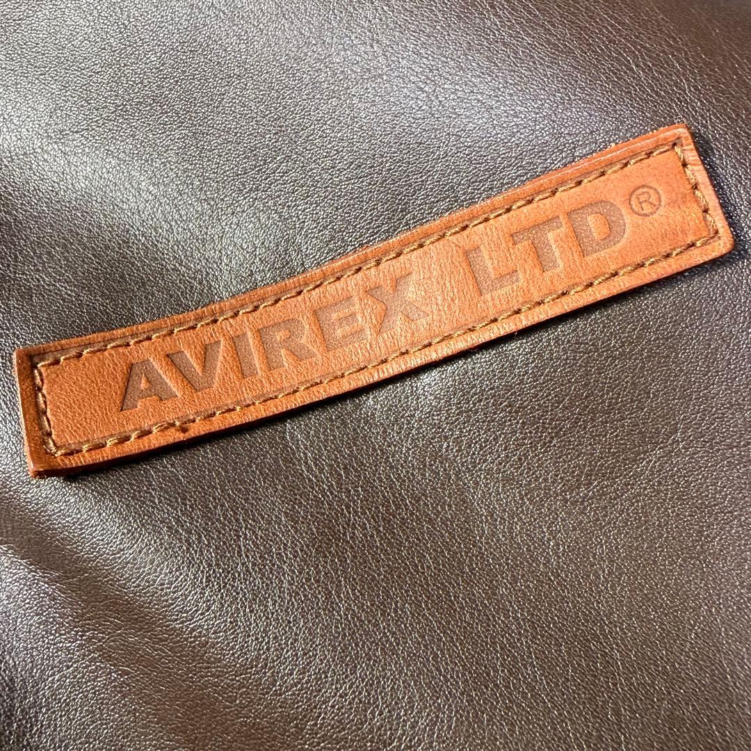 【極美品】AVIREX A-2 レザーフライトジャケット M 現行完売品