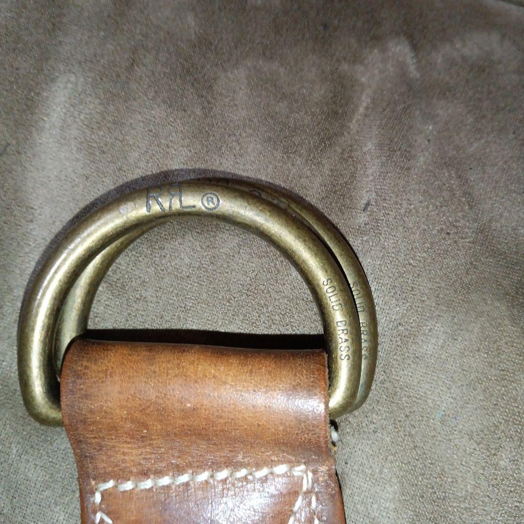 RRL ダブルリングベルト