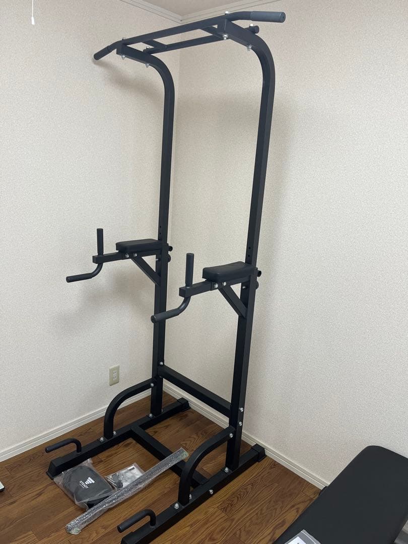 STEADY 懸垂マシン 腹筋 ハイガー フラットベンチ 筋トレ トレーニング