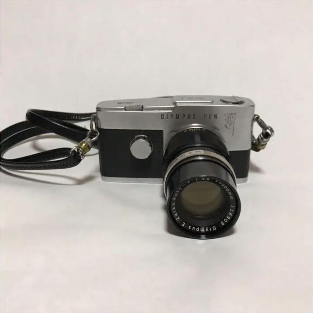 値下げ　オリンパス　フィルムカメラ　カメラ　ペンf レトロ　昭和　OLYMPUS