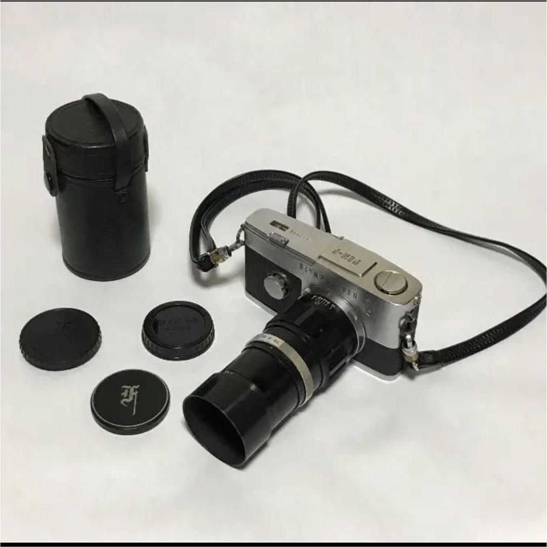 値下げ　オリンパス　フィルムカメラ　カメラ　ペンf レトロ　昭和　OLYMPUS