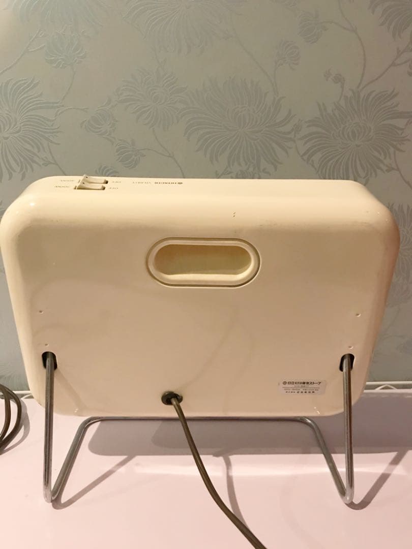 レトロ／アンティーク　昭和電気ストーブ　HITACHI遠赤外線